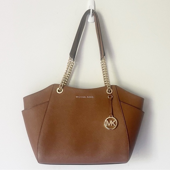 Michael Kors Jet Set Large Saffiano Leather Tote - Picture 1 of 4